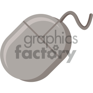 computer mouse vector flat icon