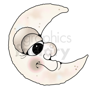 moon character clip art