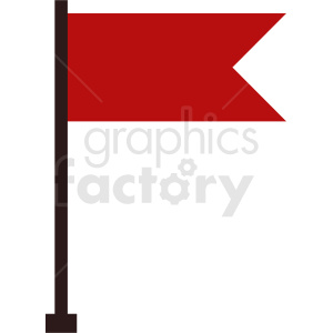 red flag icon design