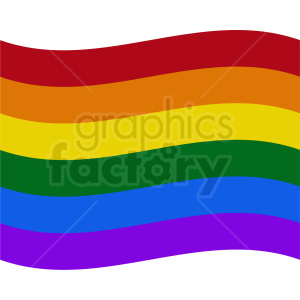rainbow flag icon no border