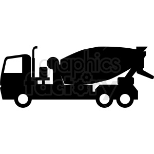 truck clipart clip cement vector