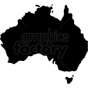 australia country shape
