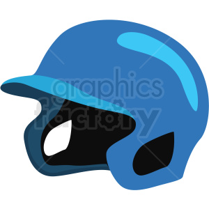 baseball batting helmet vector clipart no background