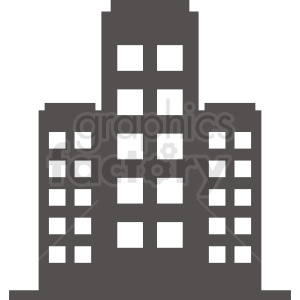 office building vector clipart