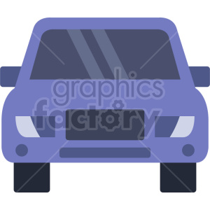 purple car vector graphic clipart