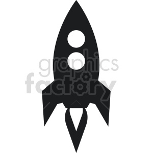 spaceship vector icon graphic clipart 11