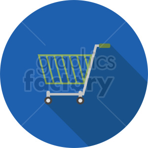   isometric shopping cart vector icon clipart 1 
