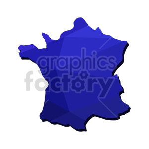 france blue vector graphic