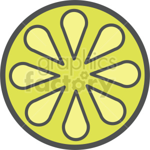 lemon icon vector graphic
