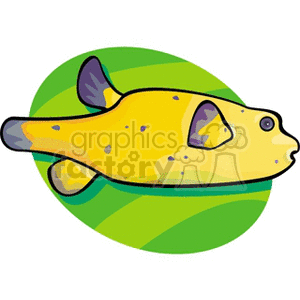 Colorful Cartoon Tropical Fish