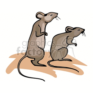 Cartoon Mice - Stylized Rodent