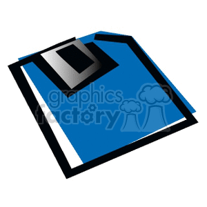 Blue Floppy Disk