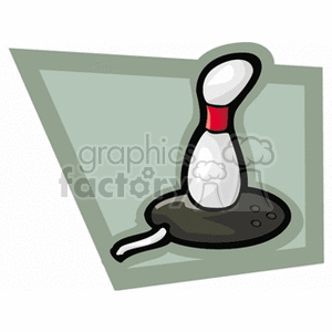 Bowling Pin and joystick