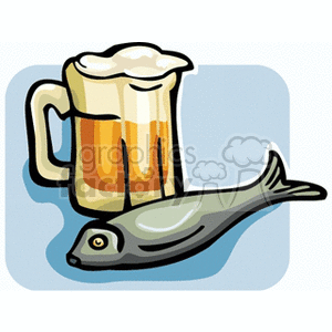 Beer and Fish for Oktoberfest Celebrations