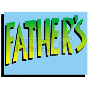 Father's Day Image with Bold Text