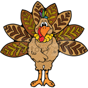 Cartoon Turkey