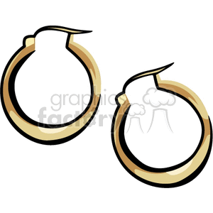 Gold Hoop Earrings