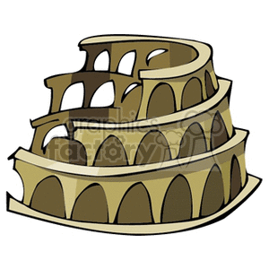 cartoon Colosseum