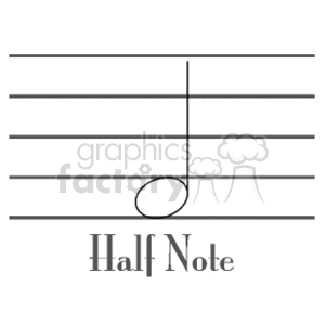 Musical Half Note