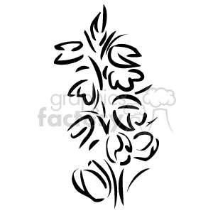 Elegant Floral Line Art - Nature Inspired Decoration