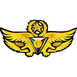 Pilot wing badge