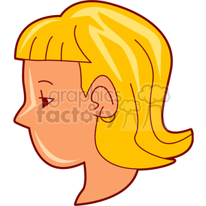 Cartoon Girl Profile