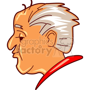 grandpa face clip art