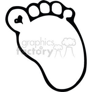 Baby footprint