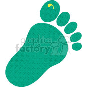 Stylized Human Footprint