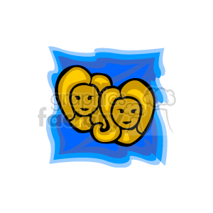 Gemini Zodiac Sign - Astrological Twins Symbol