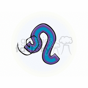 A colorful clipart image of the Leo zodiac sign, depicted with a stylized purple and blue lion symbol.