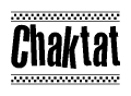 Chaktat Checkered Flag Design
