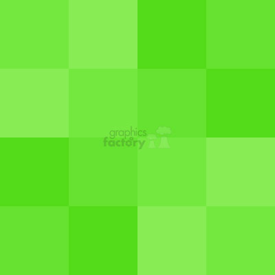 A green checkered pattern clipart image.