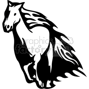 Stylized Galloping Horse