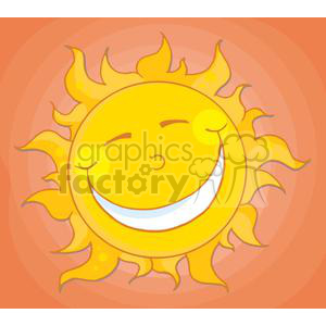 4062-Happy-Smiling-Sun-Mascot-Cartoon-Character