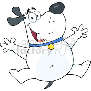 Happy Cartoon Dog - Funny Puppy