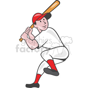 baseball batter batting leg up