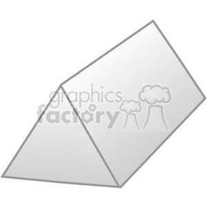 geometry shaded triangular prism math clip art graphics images