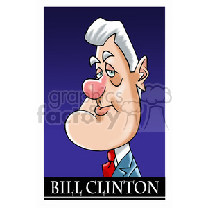 bill clinton color
