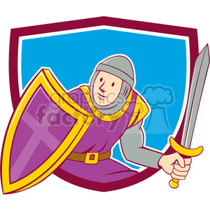 medieval knight shield sword SHIELD