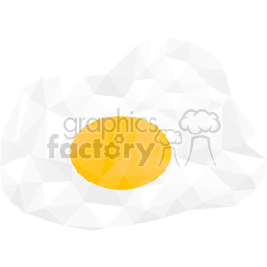 Low-Poly Fried Egg