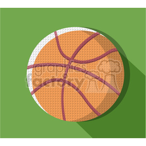 sports equipment basketball illustration