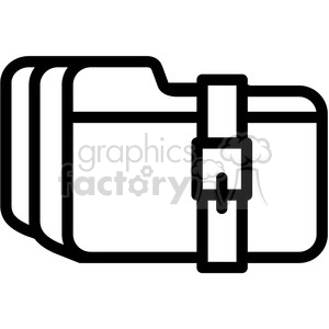 folder pack zipped vector icon