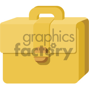 briefcase vector flat icon