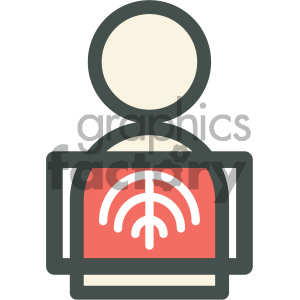 xray medical vector icon
