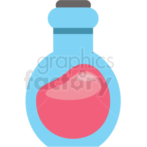 potion bottle vector icon clipart