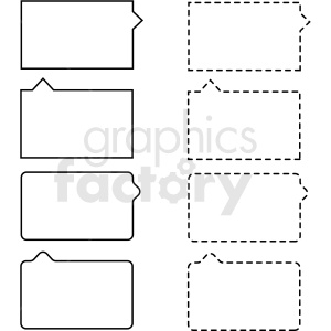   rectangle panel overlay border templates vector clipart 
