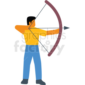 archery vector icon