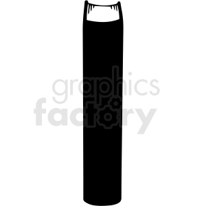 black and white standing book vector clipart
