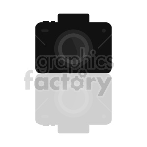 camera with reflection vector